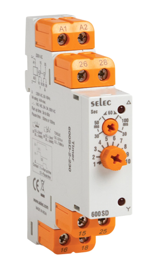 Timer khởi động Sao - Tam giác SELEC 600SD-2-110